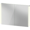 Duravit Ketho.2 Spiegelkast - met 2 deuren - met led verlichting en wastafelverlichting - 100x70x15.7cm - met sensorschakelaar - wit SW773904
