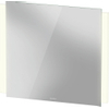 Duravit Ketho 2 spiegel - 80x70cm - met verlichting LED verticaal - met spiegelverwarming - wit mat SW772660
