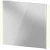 Duravit Ketho.2 Spiegel - met led verlichting verticaal - 80x70cm - met sensorschakelaar rechtsonder - mat wit SW771970