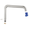 GROHE bec en L - supersteel (inox) SW789587