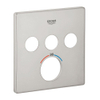 GROHE rosace - pour SmartControl encastré - supersteel (inox) SW789554