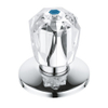 GROHE pièce supérieure brillant 3/4" bleu chrome SW789543