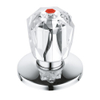 GROHE pièce supérieure brillant 3/4" rouge chrome SW789371