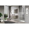 Novellini Young plus porte pivotante pour niche 92-96cm transparent matchroom SW496387