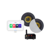 Aquasound N-Joy Connect radio de salle de bain n-joy connect - contrôleur (ipx7) - chargeur mural - ensemble de haut-parleurs Rumba blanc - amplificateur Bluetooth / 30 watt / 230v/12v SW810574