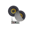 Aquasound WiFi Audio wifi-audiosysteem - (airplay - dlna) - 70 watt - incl zumba speakers mat chroom (230 mm) - . 230v/24v - lan / wlan SW810717