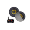 Aquasound Bluetooth Audio bluetooth audiosysteem - (50 watt / bt4.0 / auto-aux) - met samba speakerset (mat chroom) - 230v/12v SW810657