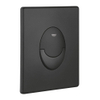 Grohe Skate Air Bedieningsplaat - dualflush - 15.6x19.7cm - verticaal - phantom black (zwart) SW816058