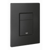 Grohe Skate Cosmopolitan Bedieningsplaat - dualflush - 15.6x19.7cm - verticaal/horizontaal - phantom black (zwart) SW816034
