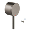 GROHE - poignée pour robinet de bain ou de douche - cartouche 46mm - graphite dur brossé SW862676