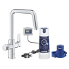 Grohe Blue Pure Eurosmart Starterkit - U-uitloop - S-Size - met filter - chroom SW862689