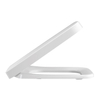 Pressalit Plan abattant de WC avec couvercle avec softclose et déclipsage blanc 0753315