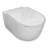 Royal Plaza Kolor Belbo WC suspendu 55cm chasse cyclonique sans rebord de rinçage blanc SW812172