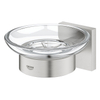 Grohe Start Cube Zeepschaal - met houder - wandmontage - Supersteel (RVS) SW878334