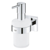 GROHE Start Cube Distributeur de savon - 160ml - avec support - carré - chrome SW878361