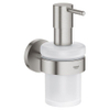 Grohe Start Zeepdispenser - 160ml - met houder - wandmontage - Supersteel (RVS) SW878126