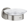 Grohe Start Zeepschaal - met houder - wandmontage - Supersteel (RVS) SW878382