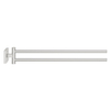 Grohe Start Cube Handdoekhouder - 43.8cm - 2-lids - draaibaar - Supersteel (RVS) SW878168