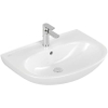 Villeroy & Boch O.novo wastafel ovaal - 1 kraangat - met overloop - 65x48cm - White Alpine (glans wit) SW878400