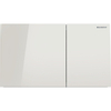 Geberit Sigma70 Plaque de déclenchement - 2 boutons - Sable gris SW878190
