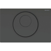 Geberit Sigma10 bedieningsplaat - rond - reservoir 12cm - Infrarood - 230V,zwart/matz SW878419
