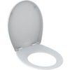 Geberit Bastia Abattant de WC - couvercle - softclose - fixation par le dessus - blanc SW878612