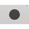 Geberit Sigma10 bedieningsplaat - rond - reservoir 12cm - Infrarood - 230V,match/gl.chr SW878439