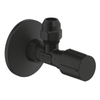 Grohe Hoekstopkraan - 1/2 inch x 3/8 inch - phantom black (zwart) SW901504
