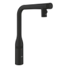Grohe Essence SmartControl 1-gats Keukenkraan - uittrekbare uitloop - 2 straalsoorten - voorsprong 20.1cm - phantom black (zwart) SW901526