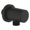 Grohe Rainshower Wandaansluitbocht - 1/2 - rond - phantom black (zwart) SW901516
