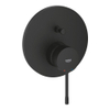 Grohe Essence badkraan - inbouw - met omstel - phantom black (zwart) SW901512