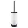 Grohe Selection Toiletborstelhouder - wandmontage - rond - open - phantom black (zwart) SW901525