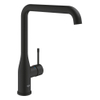 Grohe Essence New Keukenmengkraan - L-uitloop - phantom black (zwart) SW901413