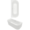 Villeroy & Boch Loop & Friends Back to wall bad OVAL - 1700x750mm - White Alpine (wit) SW917893