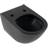 Villeroy & Boch Antao wandcloset - diepspoel - zonder spoelrand - met TwistFlush CeramicPlus - Pure Black (mat zwart) SW917841