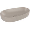 Villeroy & Boch Antao Opzetwastafel - 65x40x14.6cm CeramicPlus - zonder overloop - mat almond (beige) SW917988