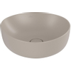 Villeroy & Boch Antao Opzetwastafel - 40x39.5x14.6cm CeramicPlus - zonder overloop - mat almond (beige) SW925796