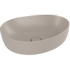 Villeroy & Boch Antao Opzetwastafel - 51x40x14.6cm CeramicPlus - zonder overloop - mat almond (beige) SW917929