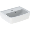 Geberit Bastia lave-main carré - 40x31cm - trou pour robinet - trop-plein - blanc SW878670
