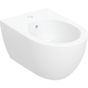 GeberitAcantowandbidet gesloten vorm m. kraangat m. overloop35.5x53cmm. KeraTectwit SW879081