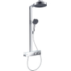 Hansgrohe RainFinity Showerpipe - 250 - 1jet - ecosmart - met ShowerTablet - 350 - hoogglans chroom SW918322