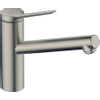 Hansgrohe Zesis Mitigeur de cuisine 150 1jet finition acier inoxydable SW918557