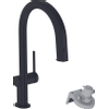 Hansgrohe Aqittura Filtersysteem - 210 uittrekbare uitloop - 1jet - mat zwart SW918722