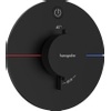 Hansgrohe Showerselect Comfort S Thermostat encastré pour 1 fonction noir mat SW917928