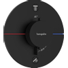 Hansgrohe Showerselect Comfort S thermostatique encastrable - 2 fonctions - combinaison de sécurité applicable bain/remplissage - noir mat SW917949