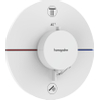 HansGrohe ShowerSelect Comfort S Thermostat à encastrer pour 2 systèmes avec combinaison de sécurité intégrée selon EN1717 SW917977