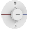 Hansgrohe Showerselect Comfort S thermostatique encastrable - 2 fonctions - combinaison sécurité applicable bain/remplissage - mat blanc SW917977