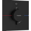 Hansgrohe ShowerSelect Comfort E Thermostaat - inbouw - 1 functie - mat zwart SW917882