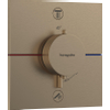 HansGrohe ShowerSelect Comfort E Thermostat pour installation encastrée pour 2 systèmes avec combinaison de sécurité intégrée selon EN1717 SW918029