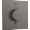 HansGrohe ShowerSelect Comfort E Thermostat pour installation encastrée pour 2 systèmes avec combinaison de sécurité intégrée selon EN1717 SW918108